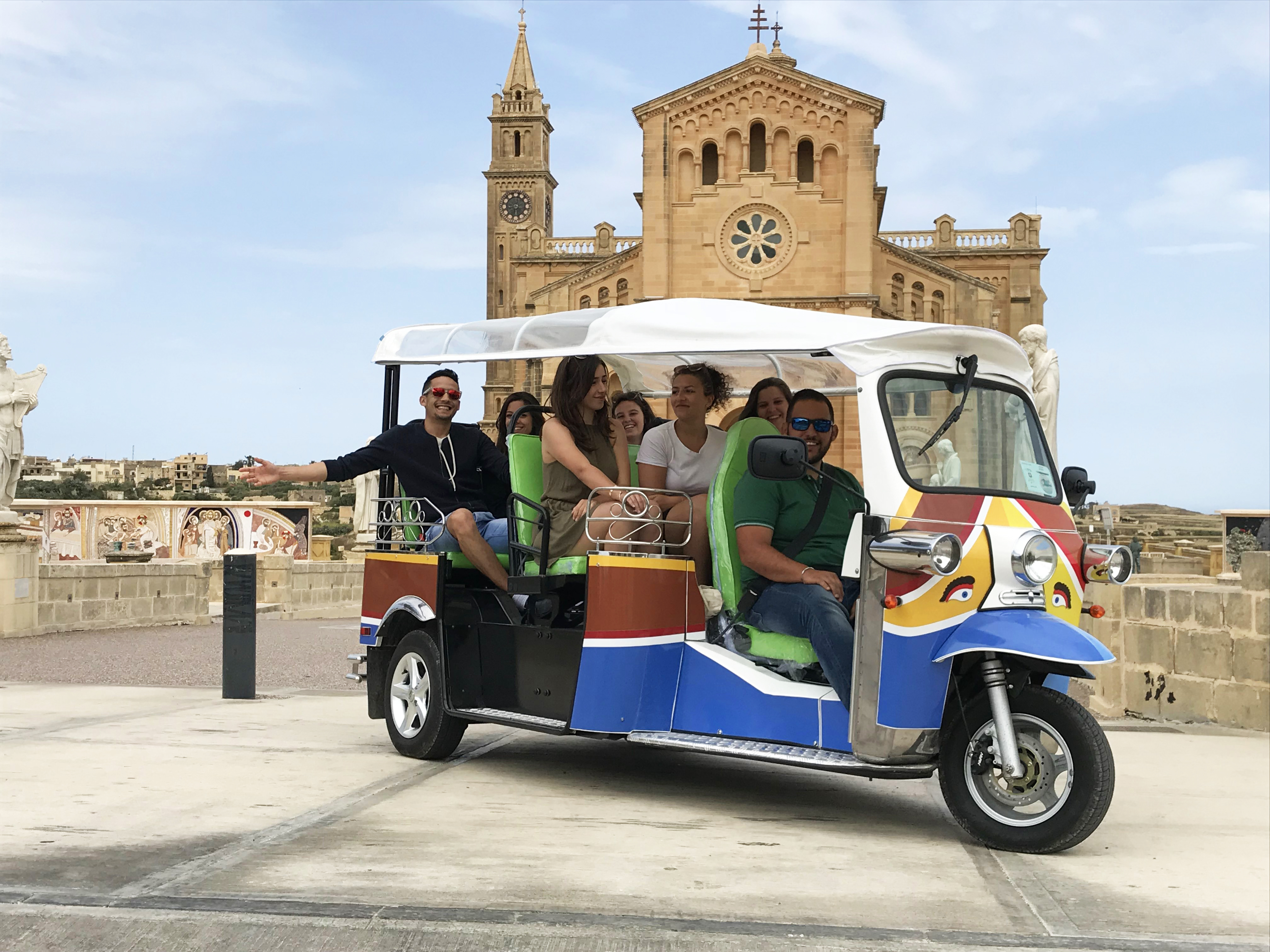 Private Chauffeured Tuk-Tuk Tour of Gozo (6 Hours)