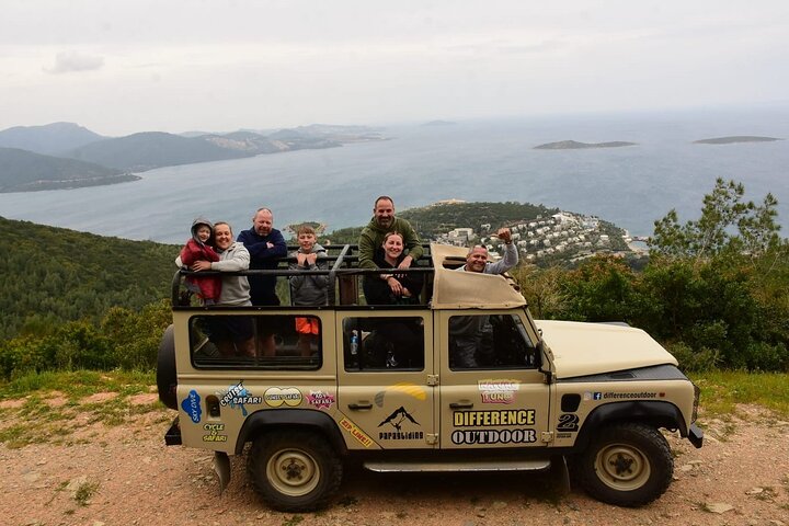 Off-Road Jeep Safari Tour in Bodrum with Lunch & Transfer
