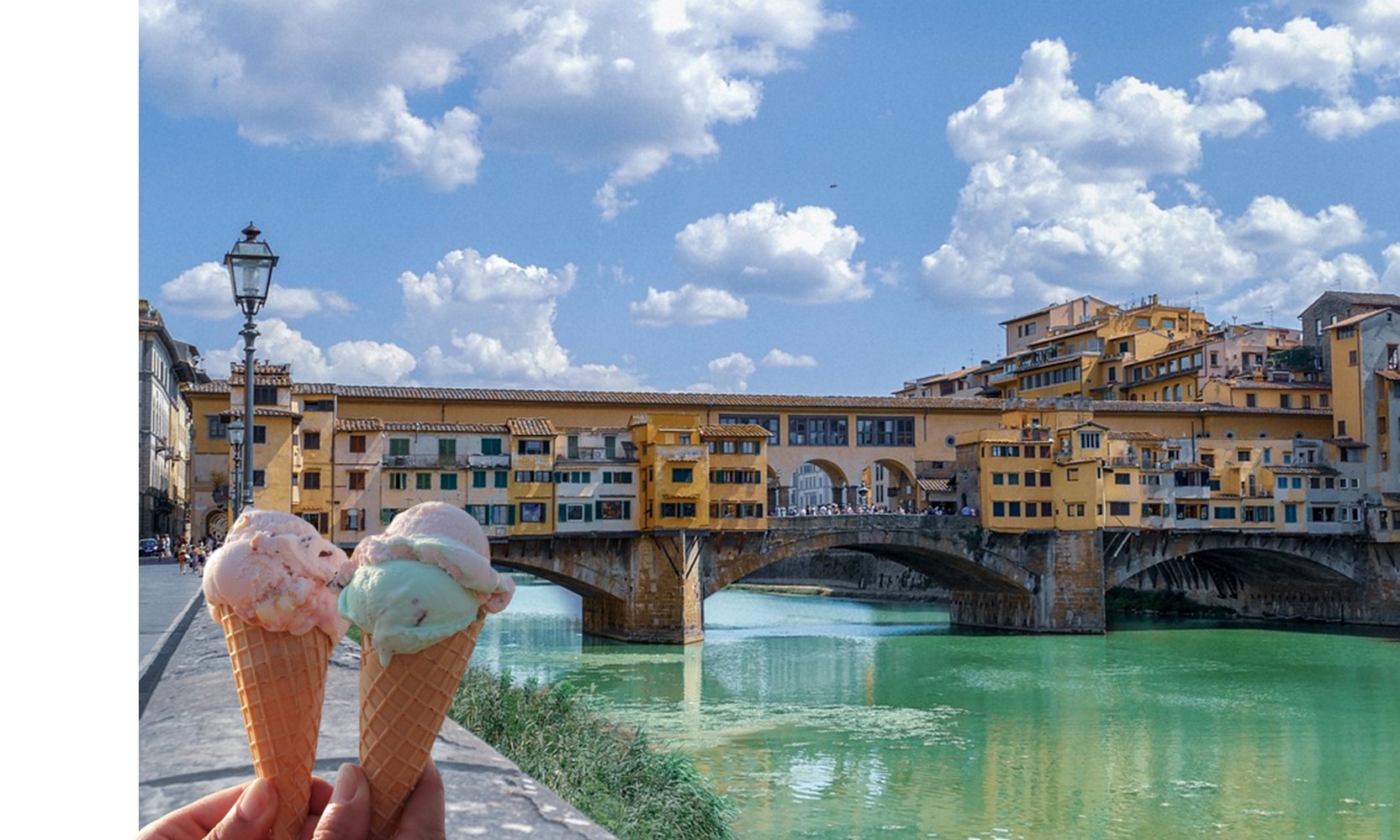 Florence: sit and walk with Gelato tour
