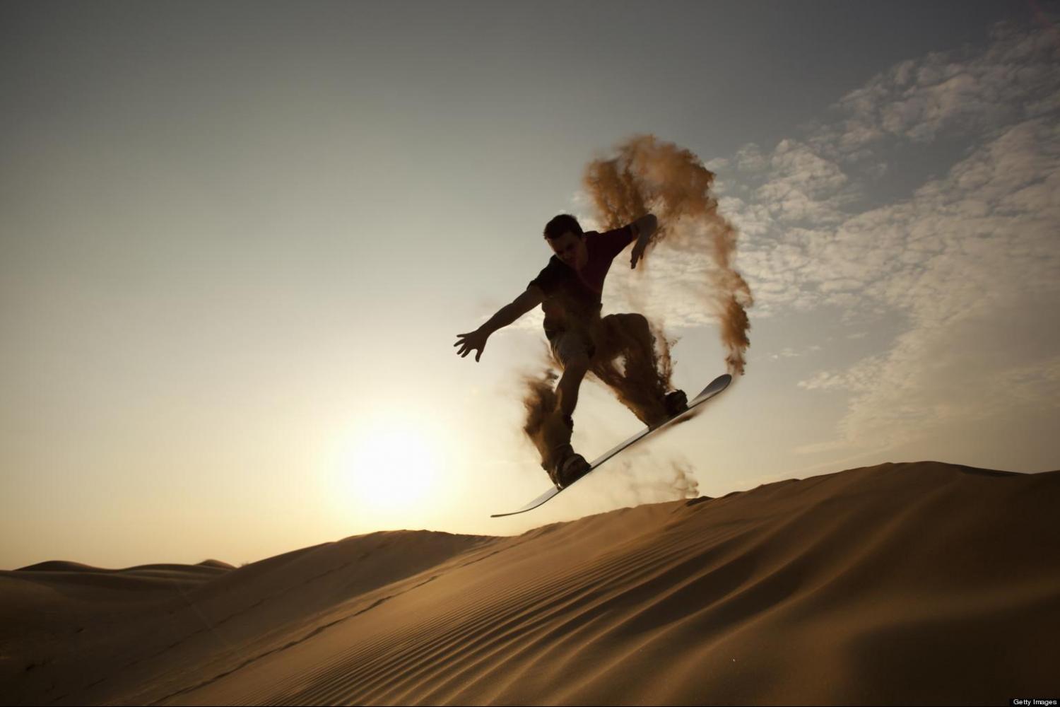 Dubai Sandboarding Safari Tour