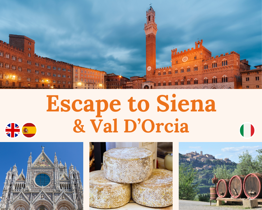Escape to Siena & Val d’Orcia 2026: Independent Tour with Shared Excursions – 4days/3nights