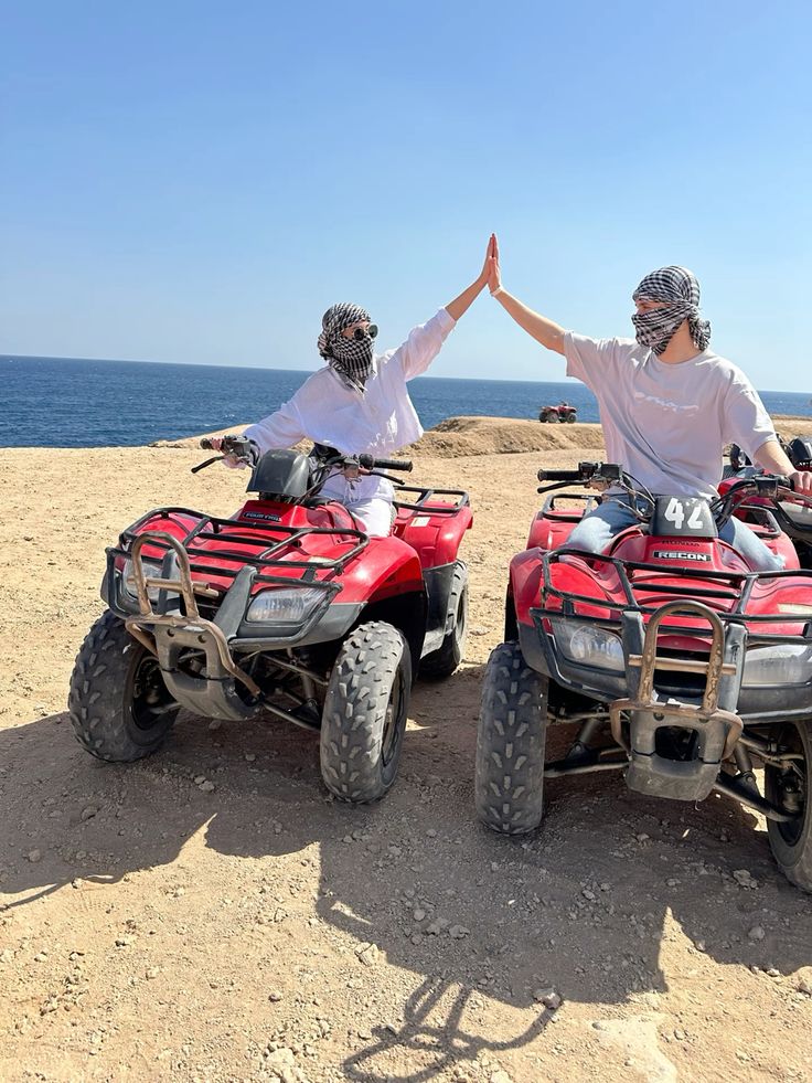 Sunset Desert Safari Trip by ATV Quad from Marsa Alam.
