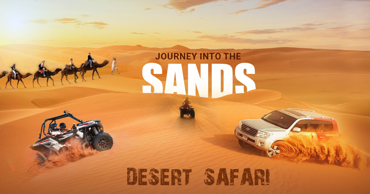 Desert Safari with 1 hour Quad Biking & BBQ dinner