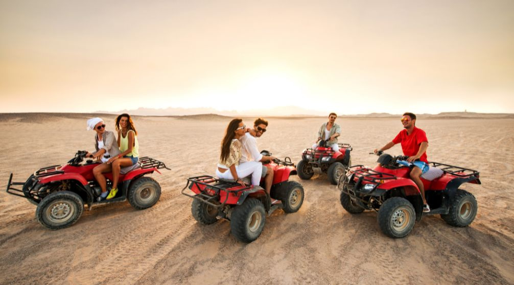 Morning Quad biking trip from Makadi.