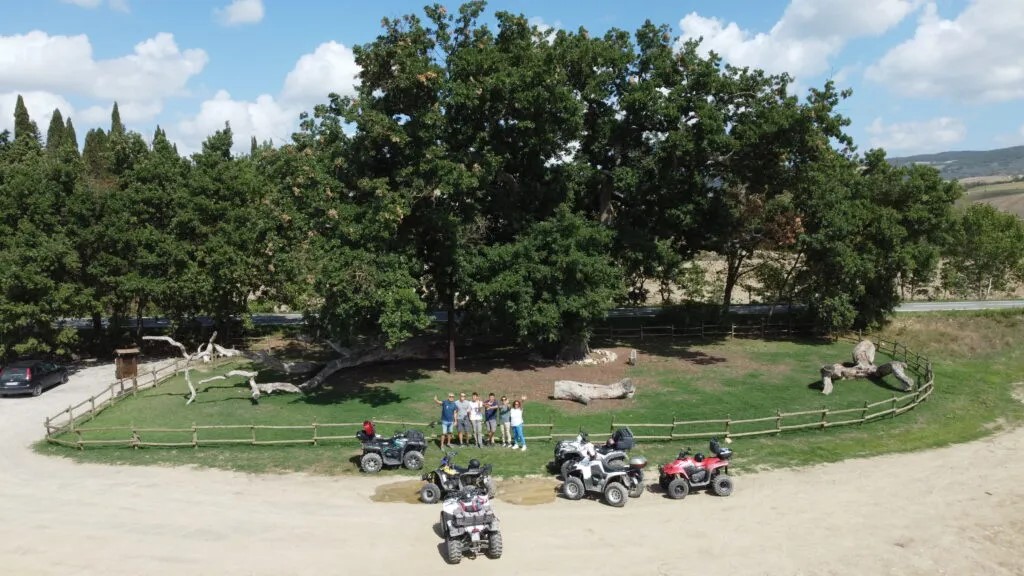 Montepulciano: Quad Tour Nobile Wine Road with light lunch