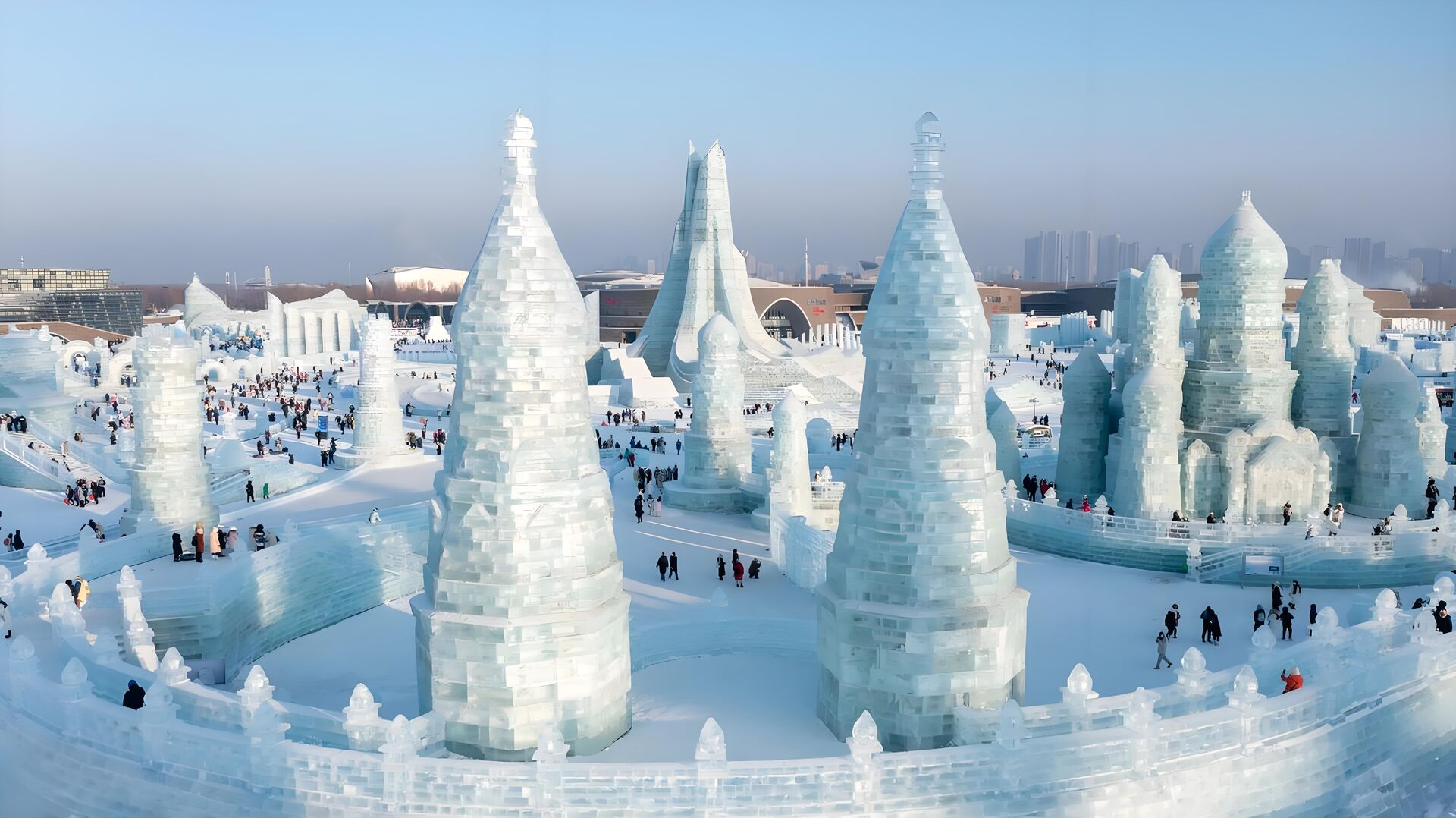 Harbin:Frozen Ice World: Magic ice Castles & Ice Skating Adventure