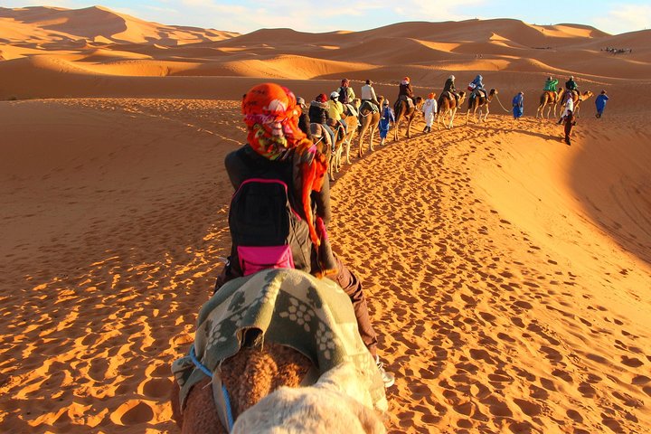 3-Day Tour to Merzouga Erg Chebbi with Food & Camel Trek