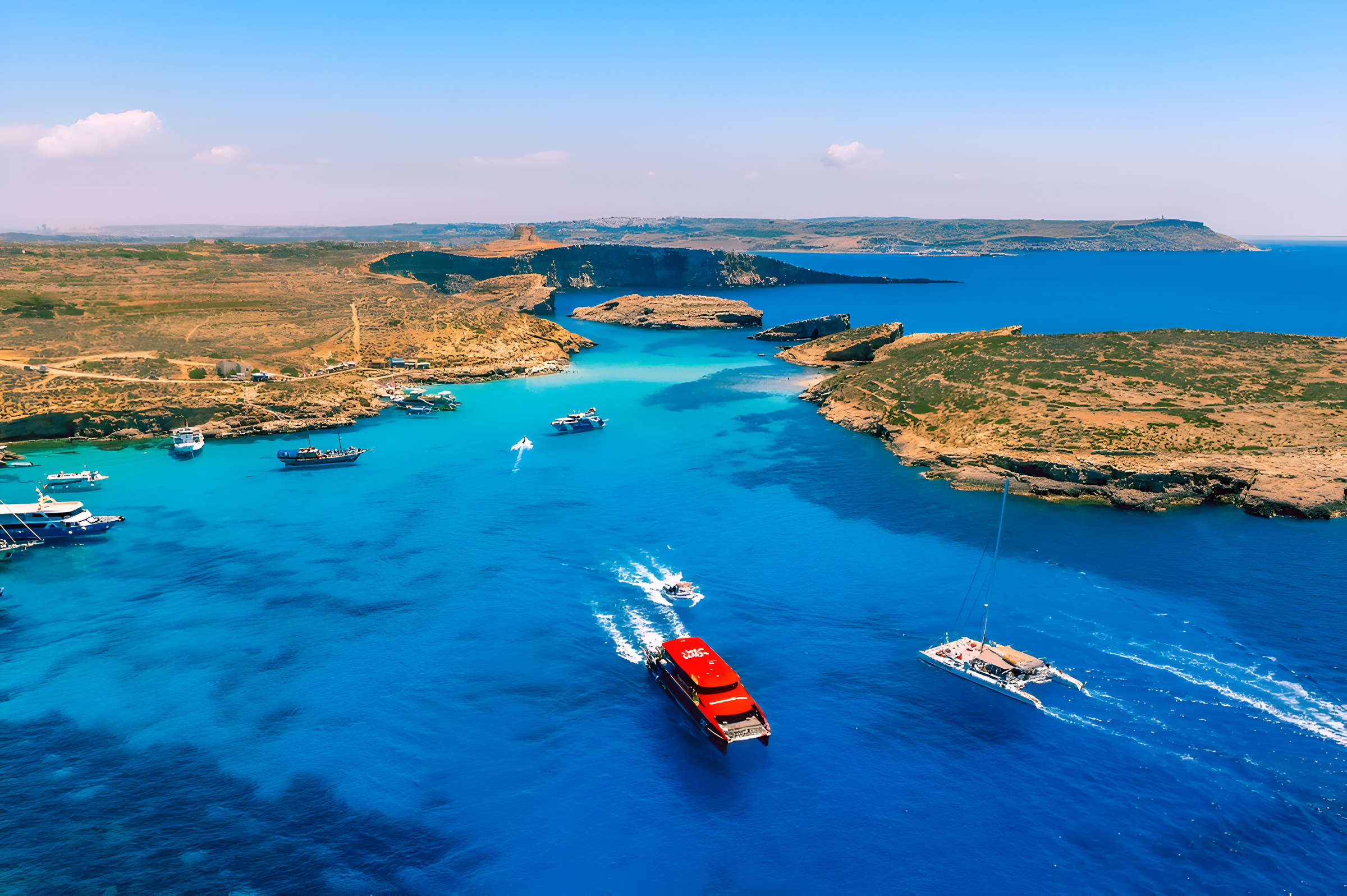 Golden Hour Evening Cruise to Comino’s Blue Lagoon