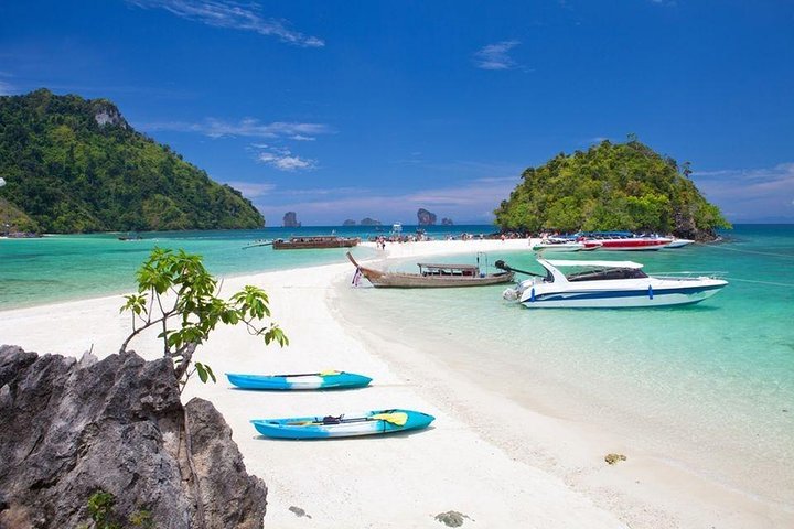 Krabi 7 Islands Sunset Tour with BBQ Dinner and Snorkeling Krabi 7 Islands Sunset Tour with BBQ Dinner and Snorkeling