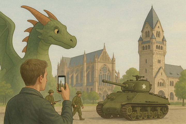 Metz Through Time From Dragons to Liberation App Guided Tour