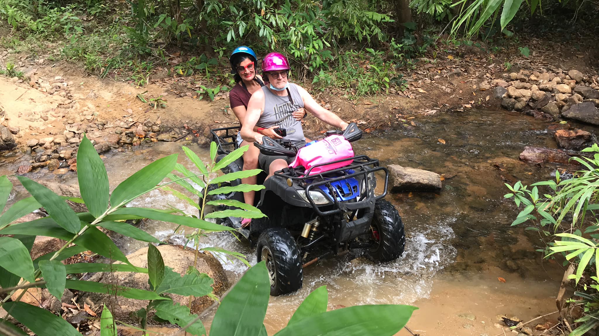 Khaolak ATV Quad Bike Adventure and Waterfall Oasis