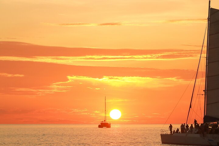 Phuket Private Sailing Catamaran Sunset Charter and BBQ with Wine