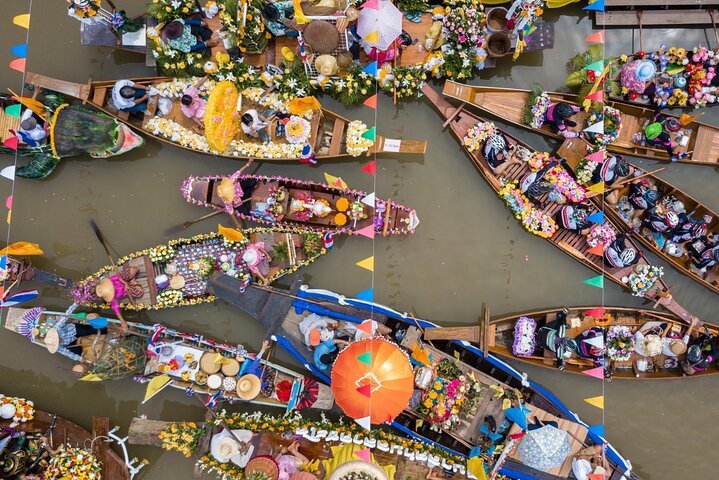 From Bangkok: Damnoen Saduak Floating Market Tour