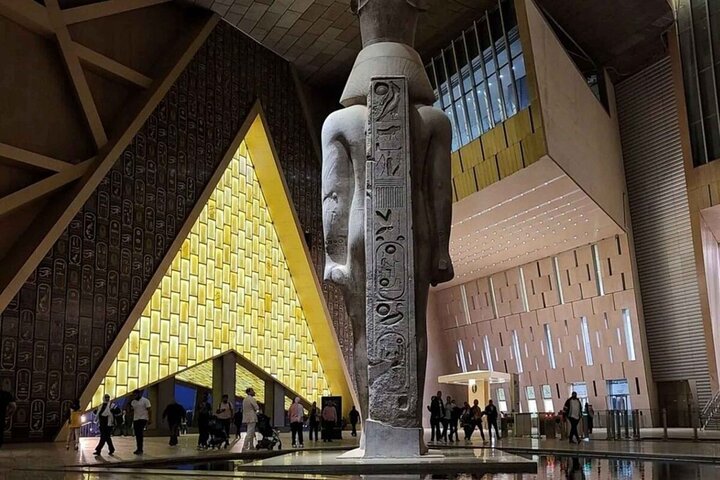 Half Day tour Grand Egyptian Museum and felucca