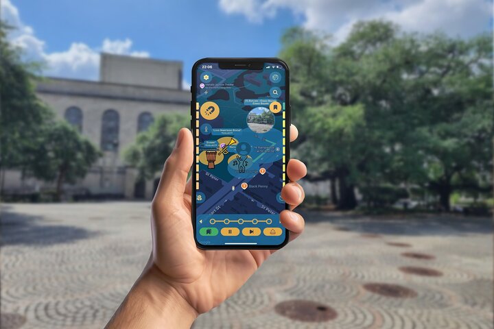 New Orleans Tour GPS App Walking Tour Mobile Game