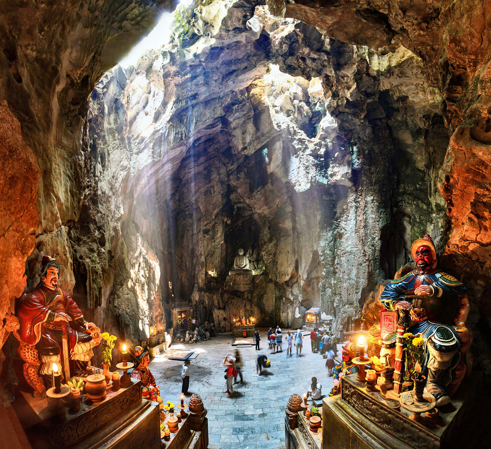 Da Nang/Hoi An: Lady Buddha, Marble Mountains & Am Phu Cave