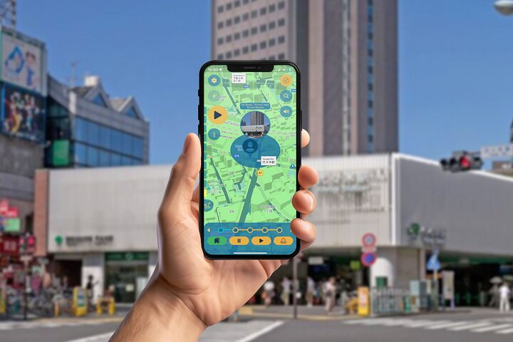 Tokyo Feeling Smartphone App Self Guided Walking Tour