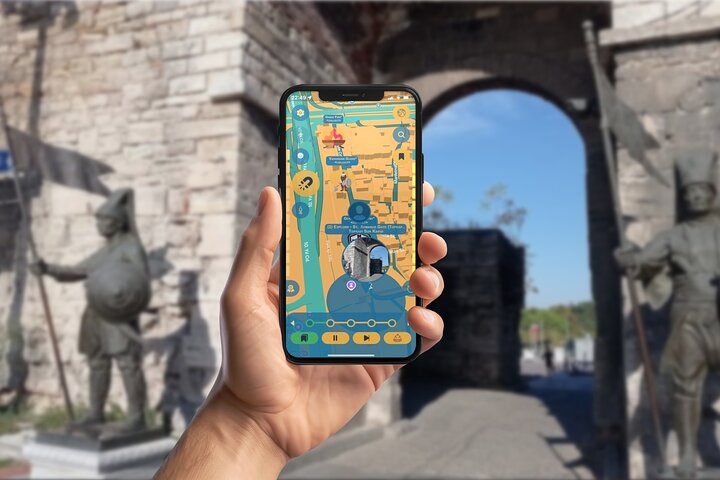 Constantinople Siege 1453 GPS App Walking Tour Mobile Game