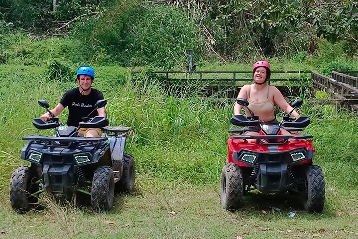 3 Hours Guided ATV Quad Jungle Adventure to Waterfall in Khaolak