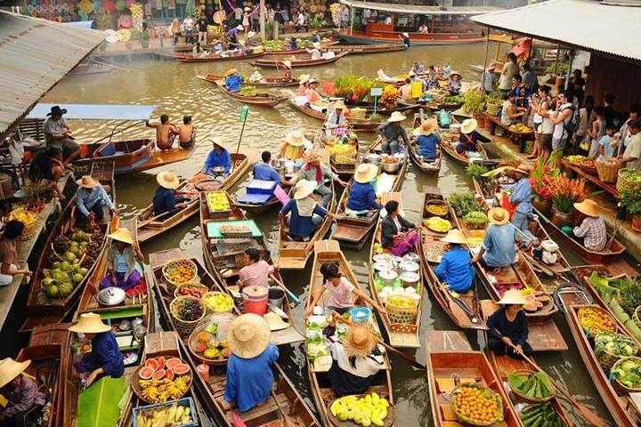 Private Tour : Damnoen Saduak Floating Market Tour with Driver