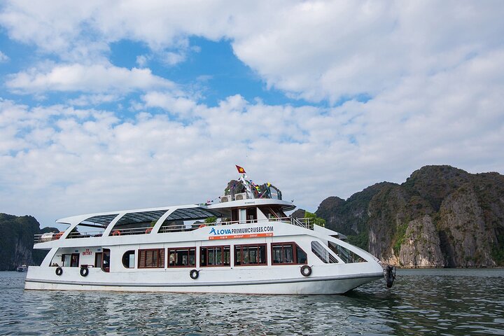 Alova Premium Cruise Visit Halong Bay from Hanoi By Expressway