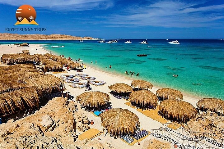 Orange Bay Gifton Island from Hurghada Snorkeling Tour