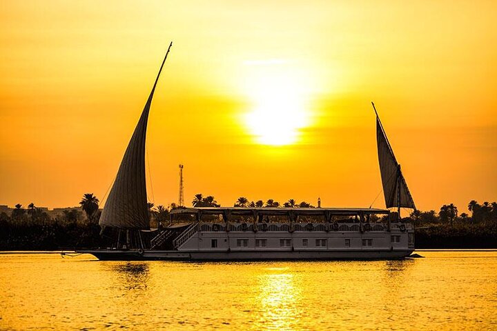 Nile Cruise in VIP Dahabyia from Luxor to aswan 4 nights 5 days Nile Cruise in VIP Dahabyia from Luxor to aswan 4 nights 5 days