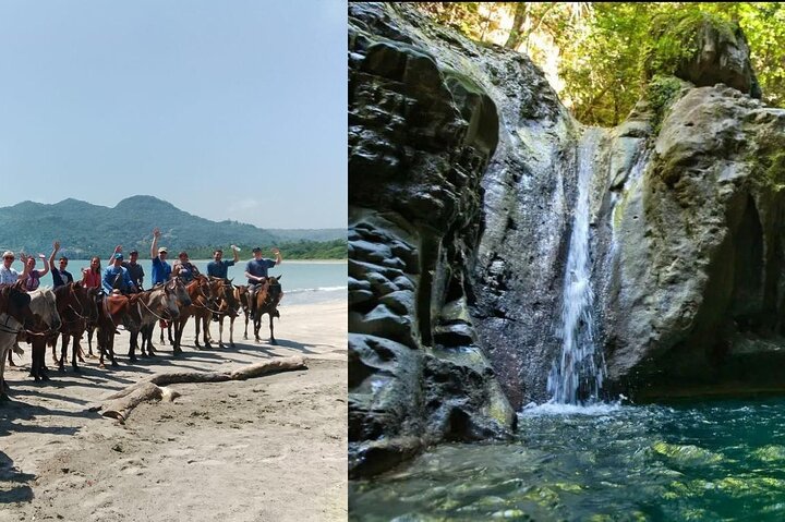 Combo : Waterfalls and Horseback Riding with Authentic Dominican Lunch