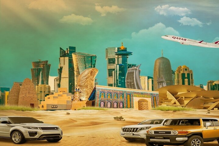 Doha Delights City Tour with Desert Safari and Inland Sea Visit