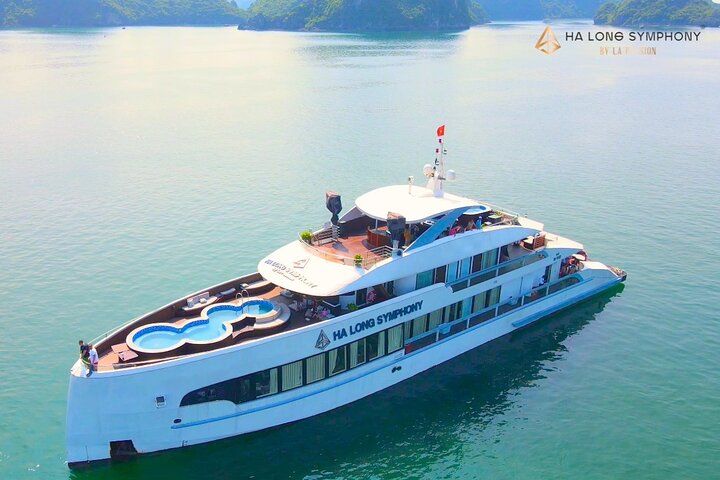 Top Luxury 5-Star Symphony Cruise from Hanoi to Halong Bay Top Luxury 5-Star Symphony Cruise from Hanoi to Halong Bay