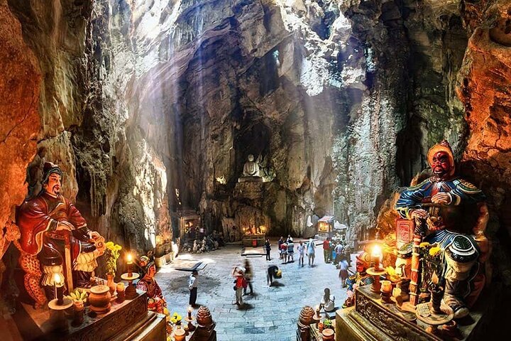 From Hoi An/Da Nang: Marble Mountains & My Son Sanctuary Day Trip