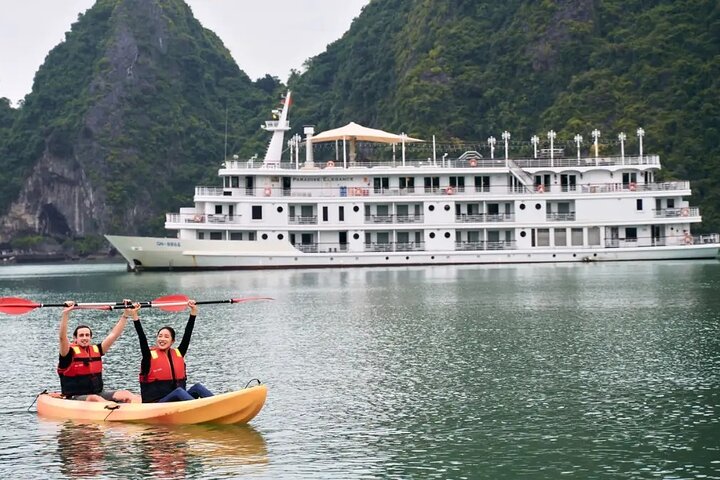 Paradise Elegance 5-Star Ha Long Bay Cruise – 2D1N with Balcony Paradise Elegance 5-Star Ha Long Bay Cruise – 2D1N with Balcony