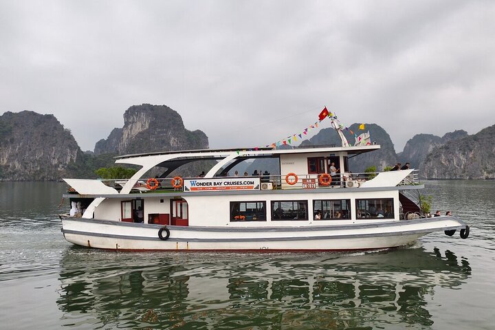 Wonderbay Cruise Halong Day Trip from Hanoi (Small Group on Boat)