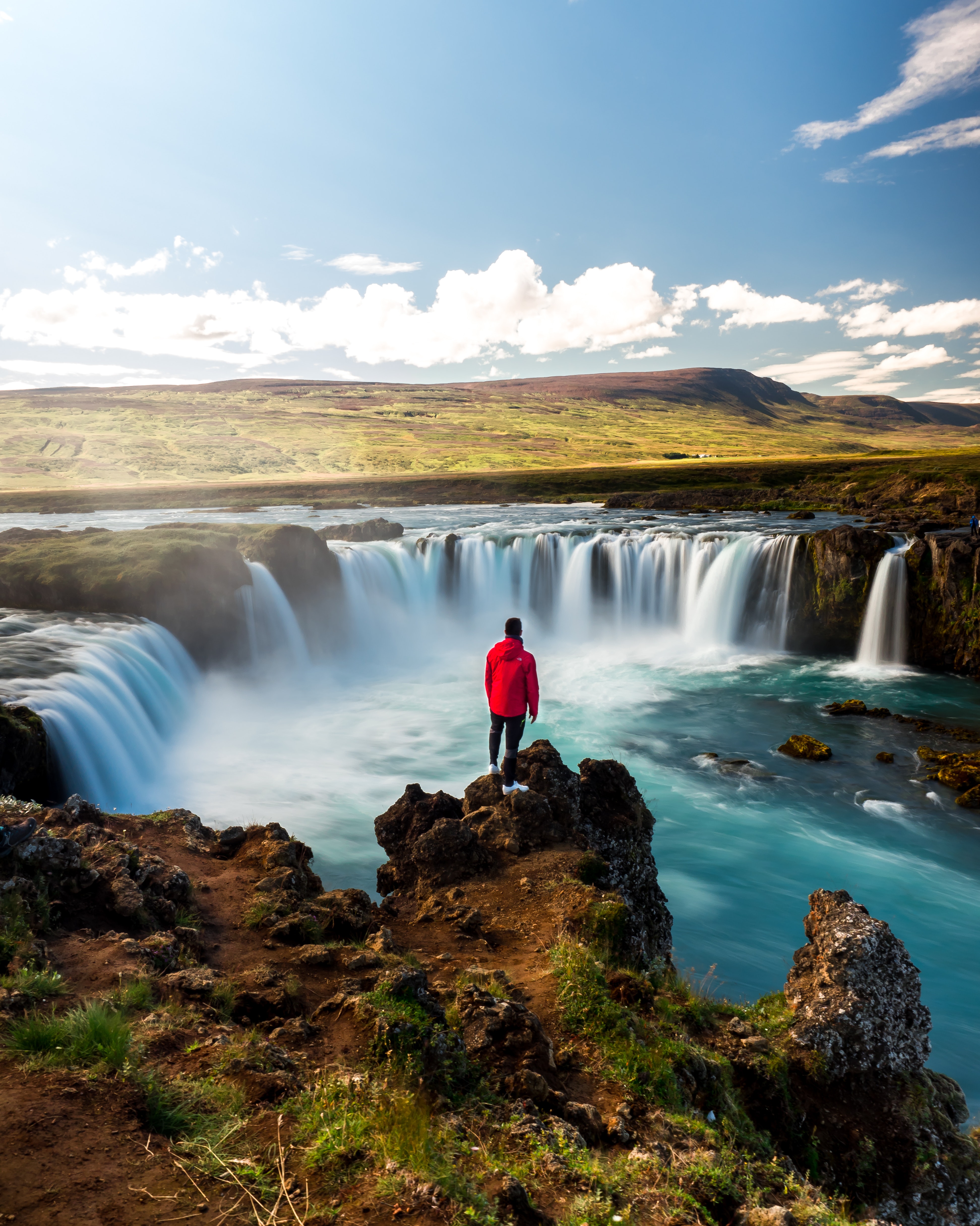 Goðafoss Waterfall & Fjord Viewpoint from Akureyri