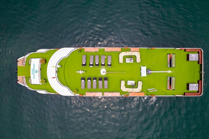 Halong Heritage Luxury Day Cruise – 6 Hour Cruising from Harbor