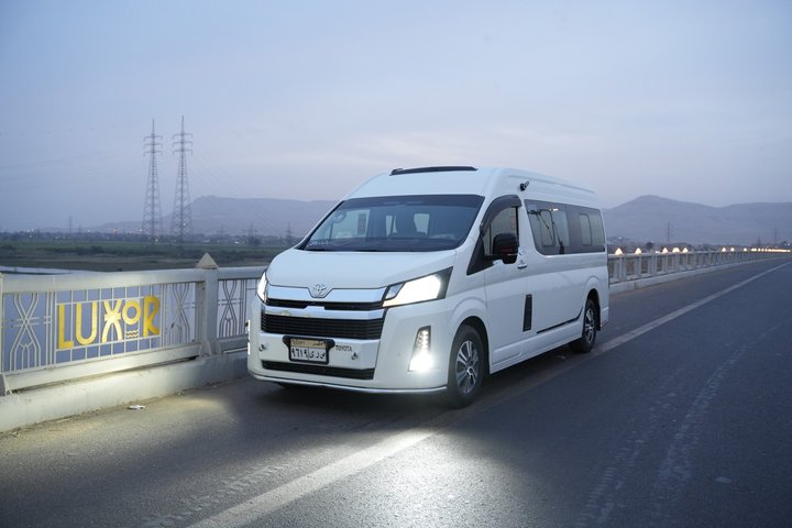 Luxor Airport VIP Transfer to Any Hotel – Private Car for 1–8 Pax