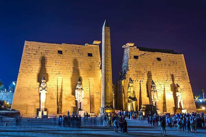 Luxor Temple by Night & Karnak Sound and Light Show with Tickets