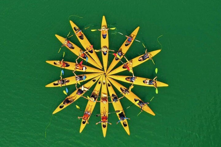 From Cat Ba Island: Full Day Boat Tour Lan Ha Bay & Halong Bay
