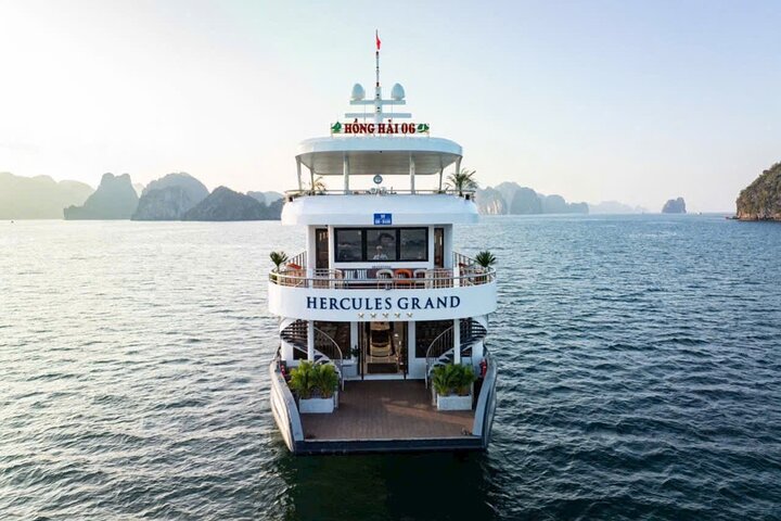 Hercules Cruise- Halong Bay One Day – Luxury Tour with 6 hours