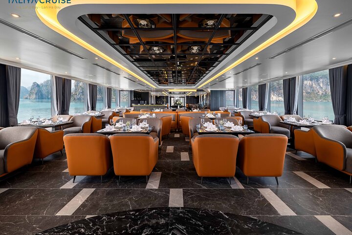 Halong Bay & Lan Ha Bay Luxury Day Tour with Taliya 5-Star Cruise