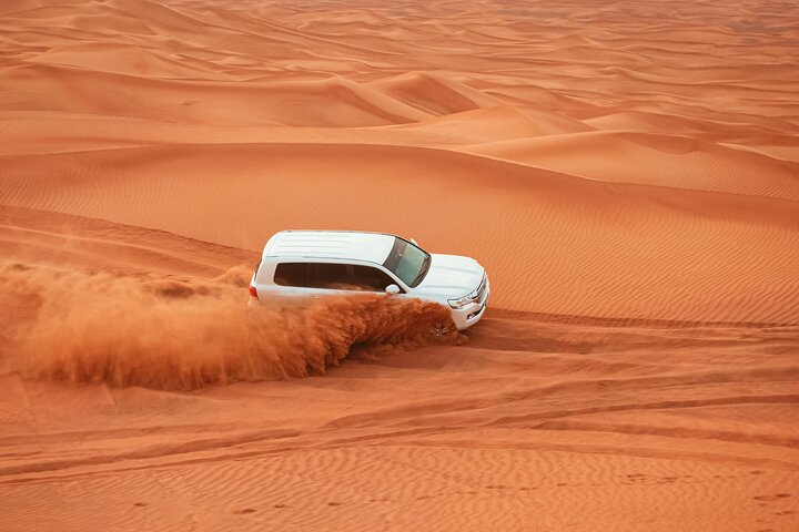 Red Dunes Morning Safari: Dune Bashing, Camel Ride & Quad Biking