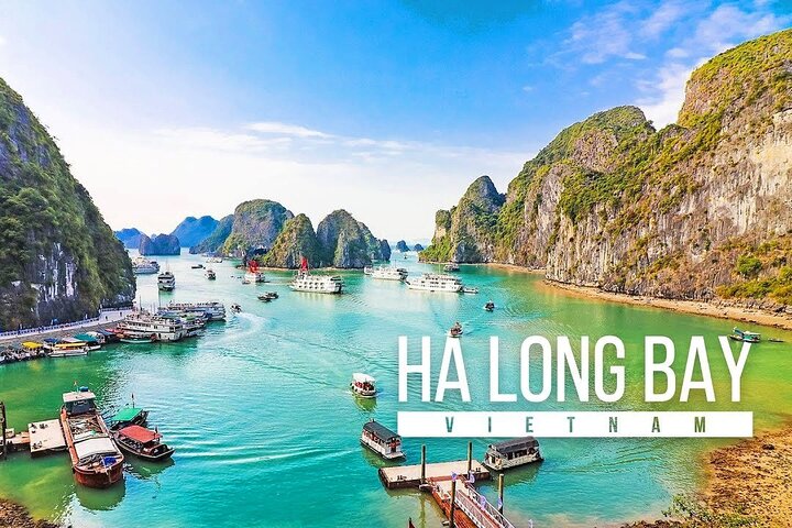 Halong Bay and Cave Full-Day Cruise,Lunch,Island,Beach from Hanoi