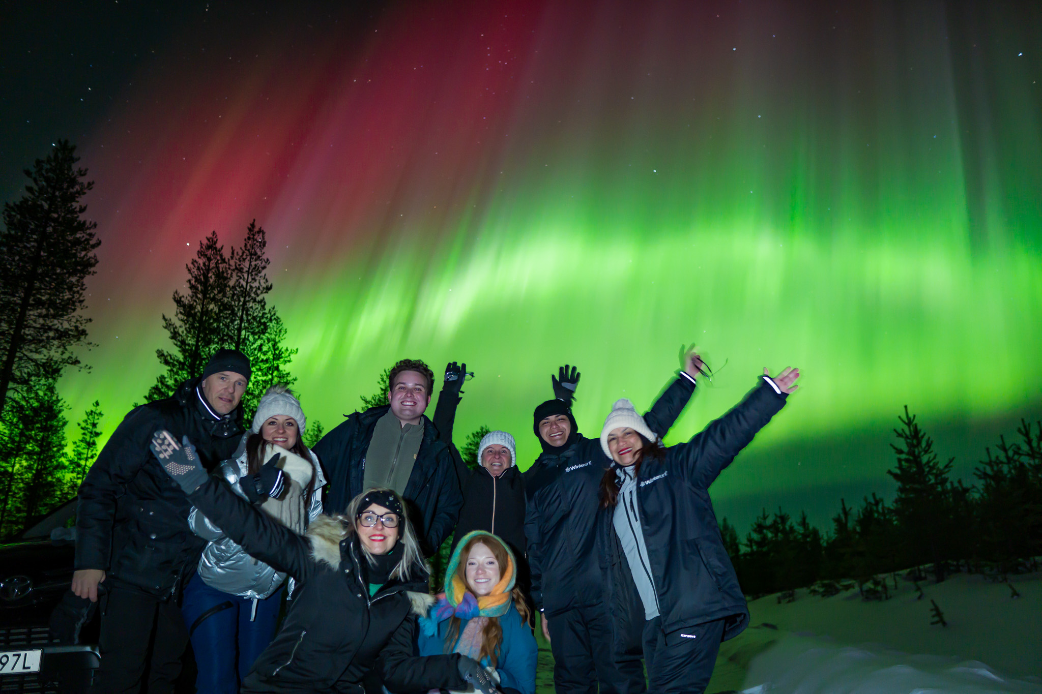 Levi: Guaranteed Northern Lights Expedition with Photographer & Unlimited Mileage/Time – Small Group
