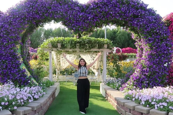 Dubai Cultural Global Village and Miracle Garden Shopping Tour