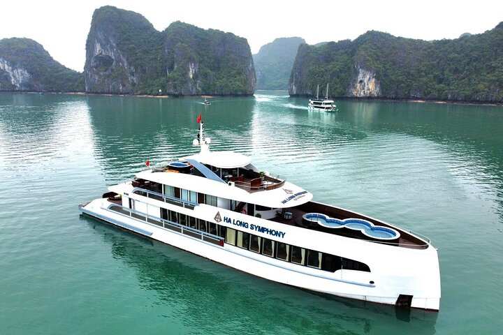 Ha Long Symphony Cruise Luxury Day Tour from Harbor with Pick up Ha Long Symphony Cruise Luxury Day Tour from Harbor with Pick up