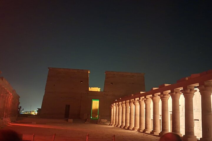 Philae Night Light Show – Tickets, Private Transfers and Boat