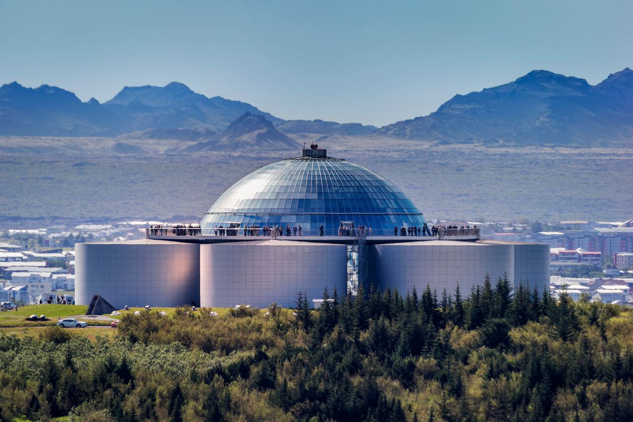 Perlan Ice Cave, Northern Lights Planetarium & Golden Circle Tour