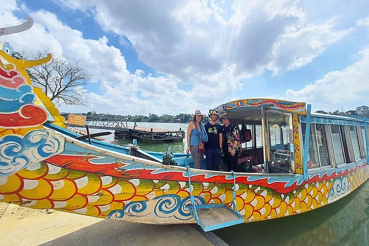 Private Hue City Discovery: Perfume River Dragon Boat Excursion