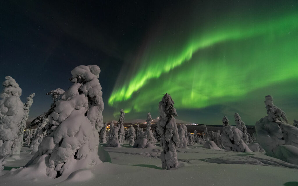 Private Nothern Lights by car (Rovaniemi) eng