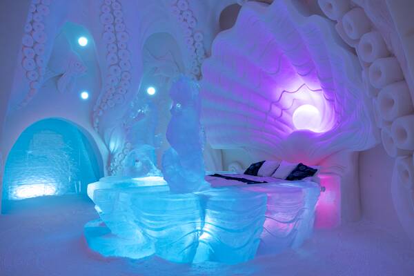 PRIVATE TOUR TO SNOW VILLAGE FROM LEVI ENG